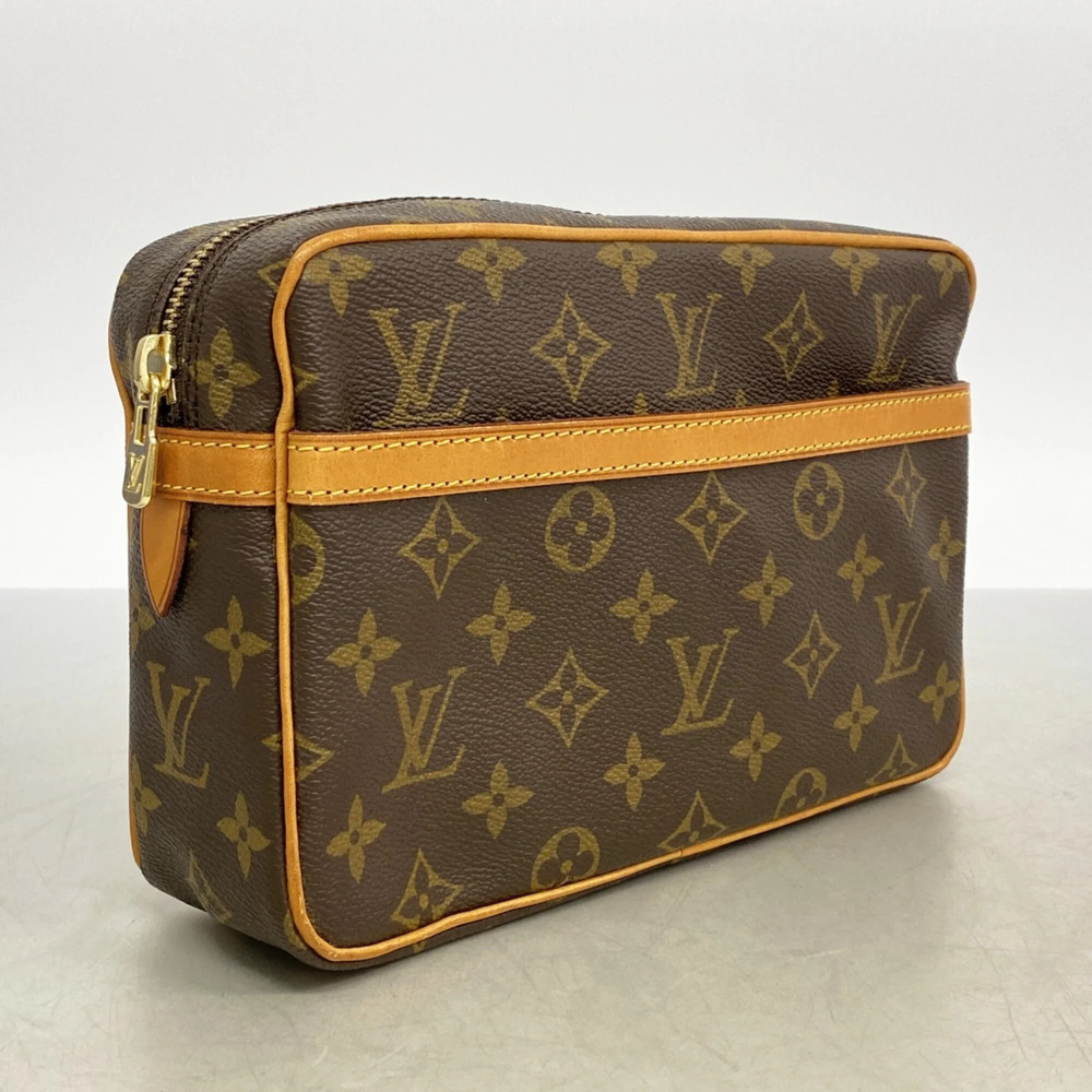LOUIS VUITTON Brown Monogram Clutch Bag - Picture 2 of 9